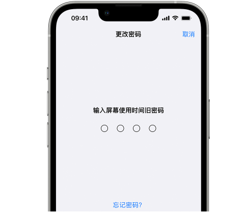 鹿寨iPhone屏幕维修分享iPhone屏幕使用时间密码忘记了怎么办 