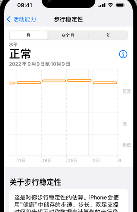 鹿寨iPhone手机维修如何在iPhone开启'步行稳定性通知'