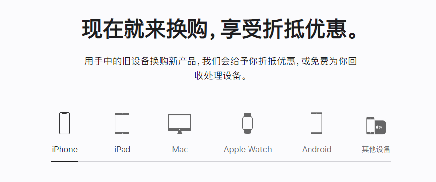 鹿寨苹果手机维修分享iPhone以旧换新的去处 