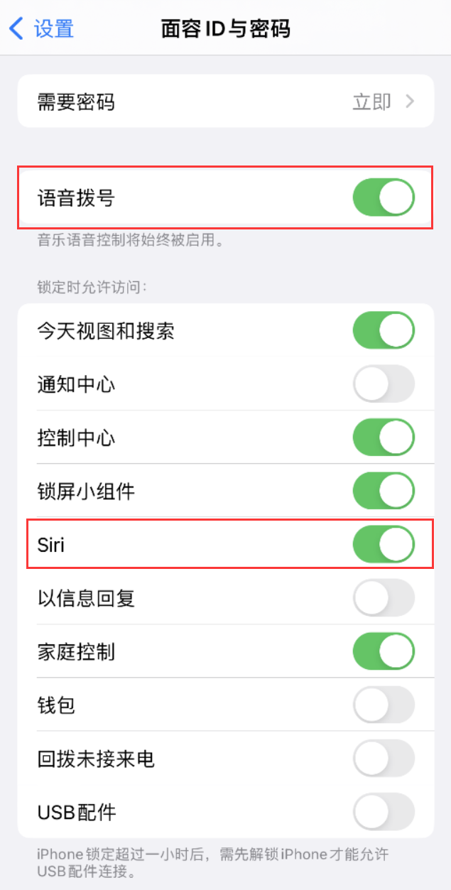 鹿寨苹果维修网点分享不解锁 iPhone 的情况下通过 Siri 拨打电话的方法 