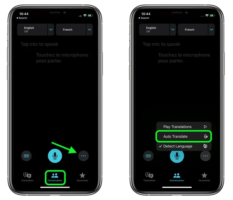 鹿寨苹果手机维修分享iOS 15 “翻译” App 新改进 