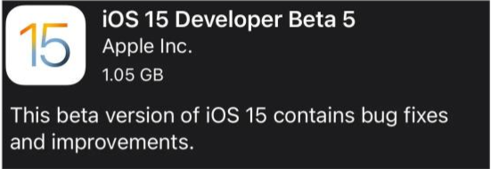 鹿寨苹果手机维修分享如何升级到iOS15.0 beta5 